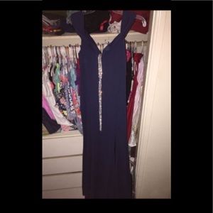 Navy blue dress